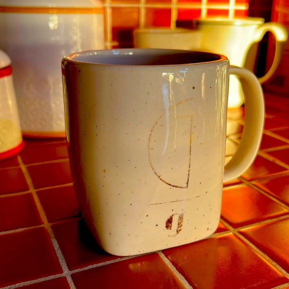 Gilded G Shapes Mug Gold Specked Anthropologie Coffee Anthropologie
Monogram Mug - Picture 1 of 5